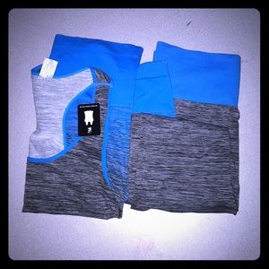 Active wear set, too and bottom